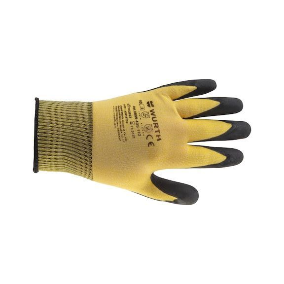 Перчатки защитные MULTIFIT LATEX, полиамид, покрытие латекс, пара, р.11Wurth (0899405111)(6шт) 0899405111 фото