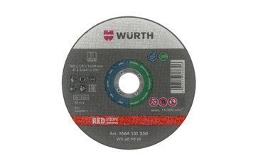 Диск відрізний для нерж. сталі 125x1.0x22.23 mm, RED STRIPE Wurth (1664131250)(1шт) 1664131250 фото