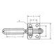 Зажим для станка, вертикальный, (-7,0-5,0)-L116MM WURTH (071467702)(1шт) 071467702 фото 2