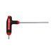 Отвертка с Т-образной рукояткой, TORX, TX25-L201, RED STRIPE WURTH (5751140004)(1шт) 5751140004 фото 1
