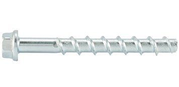 Анкер-шуруп з шестигранною головкою W-BS/S - A2K 6x100/45-65 WS13 Для розтягнутої та стиснутої зон бетону Оцинкована сталь Wurth ( 5929126065)(1шт) 5929126065 фото
