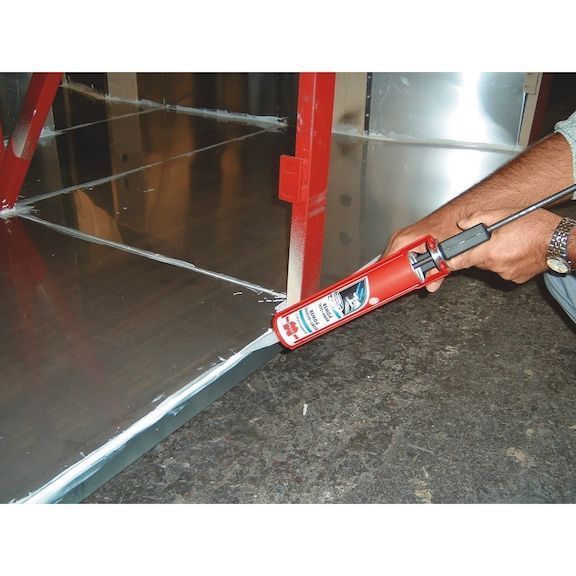 Клей-герметик K+D POWER, гибридный, белый, 300 ml WURTH (08932351)(1шт) 08932351 фото