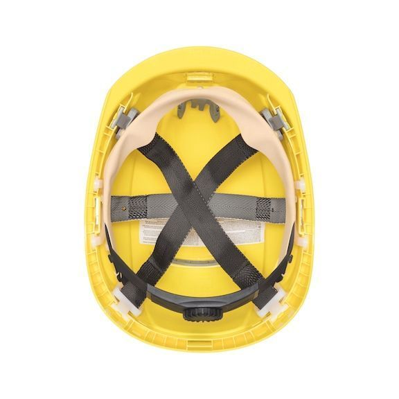 Каска защитная SH 2000-S, короткая, 6 точек, желтая Wurth (0899200244)(1шт) 0899200244 фото