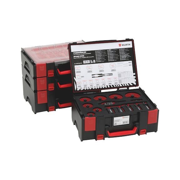 Цилиндр. пилы в ассорт. ZEBRA, HSS, биметал. Sysko SYSTEMKOFFER Wurth (5964063201)(1шт) 5964063201 фото
