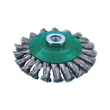Щітка кругла конічна, закручений дріт із нерж.сталі, D115MM WURTH (0714692411)(1шт) 0714692411 фото
