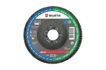 Диск пелюстковий 125x22.23 mm, G120, RED STRIPE Wurth (1579400321)(1шт) 1579400321 фото