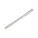 Бур SDS PLUS-QL-D8,0-L215-WL150 mm, ZEBRA WURTH (0648078021)(2шт) 0648078021 фото 3