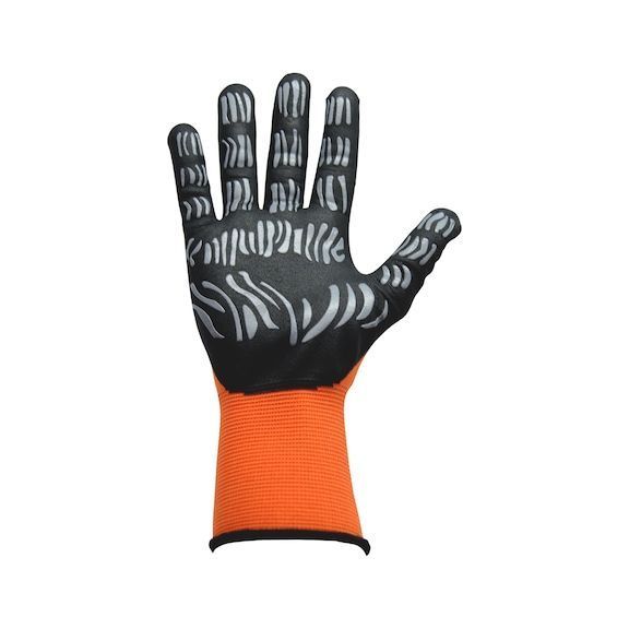 Рукавиці захисні надтонкі TIGERFLEX-LIGHT, нейлон, покриття нітрил, пара, р.8 Wurth (0899411118)(1шт) 0899411118 фото