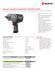 Гайковерт пневматический ударный DSS 1/2" BASIC, MASTER WURTH (57143100)(1шт) 57143100 фото 2