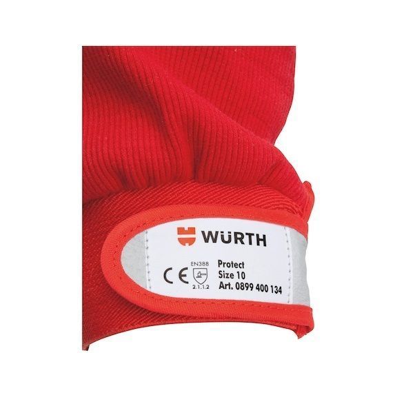 Перчатки защитные PROTECT, кожа, пара, р.10 WURTH (0899400134)(1шт) 0899400134 фото