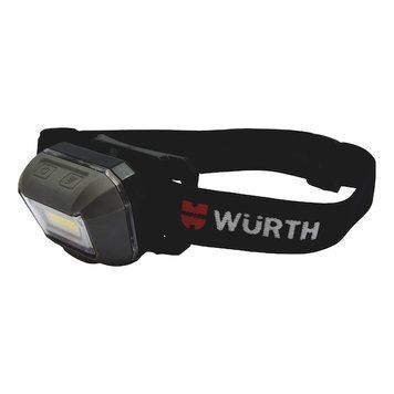 Фонарь налобный аккумуляторный ERGOPOWER SENSOR, LED, 100/280 lm, IP65 WURTH (0827809638)(1шт) 0827809638 фото