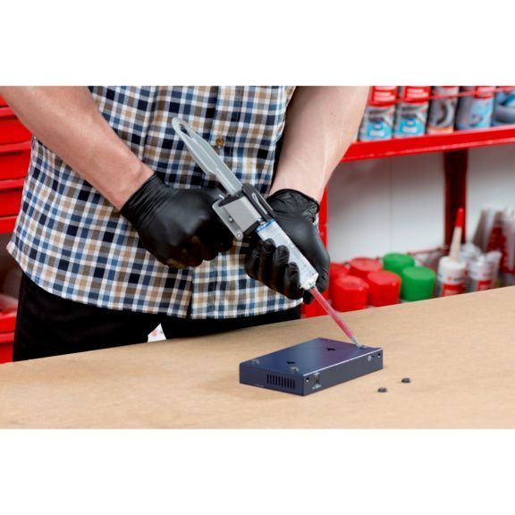 Пистолет с двойным картушевым штоком для клея MINI2 WURTH (0891893486)(1шт) 0891893486 фото