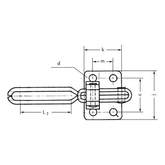 Затискач вертикальний швидкодіючий 138,5 мм струбцинах-SENKRECHT-L138,5MM Wurth ( 071467701)(1шт) 071467701 фото