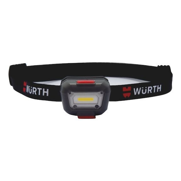 Фонарь налобный аккумуляторный ERGOPOWER PETITE, 200 lm WURTH (0827809637)(1шт) 0827809637 фото