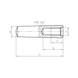 Штифт конусный DIN7978-UNHDND-A-8X50 WURTH (0247850)(200шт) 0247850 фото 2